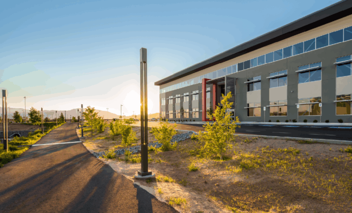 biking and walking path in film studio design albuquerque