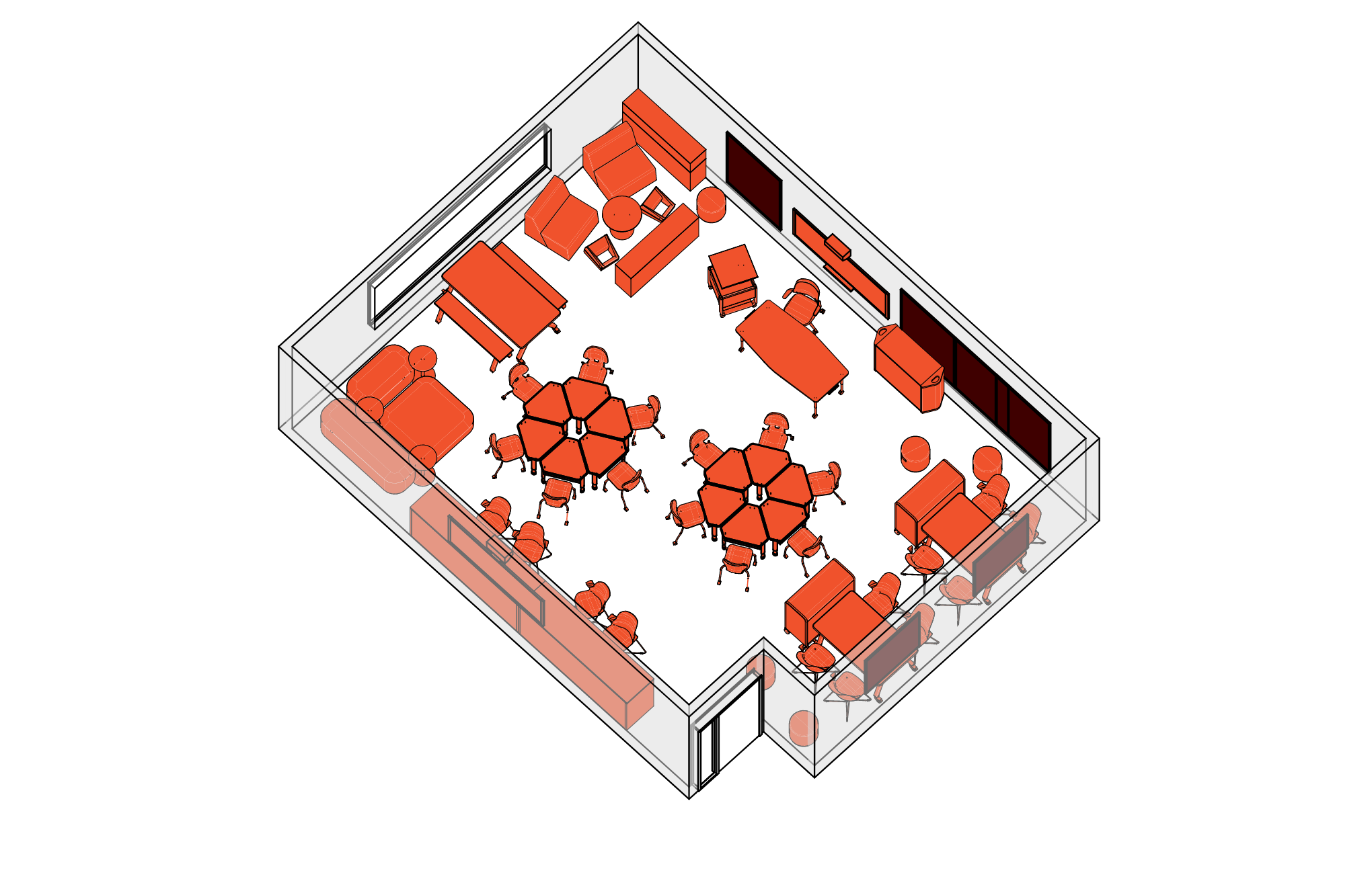 Sample layout from Dexter Consolidated School