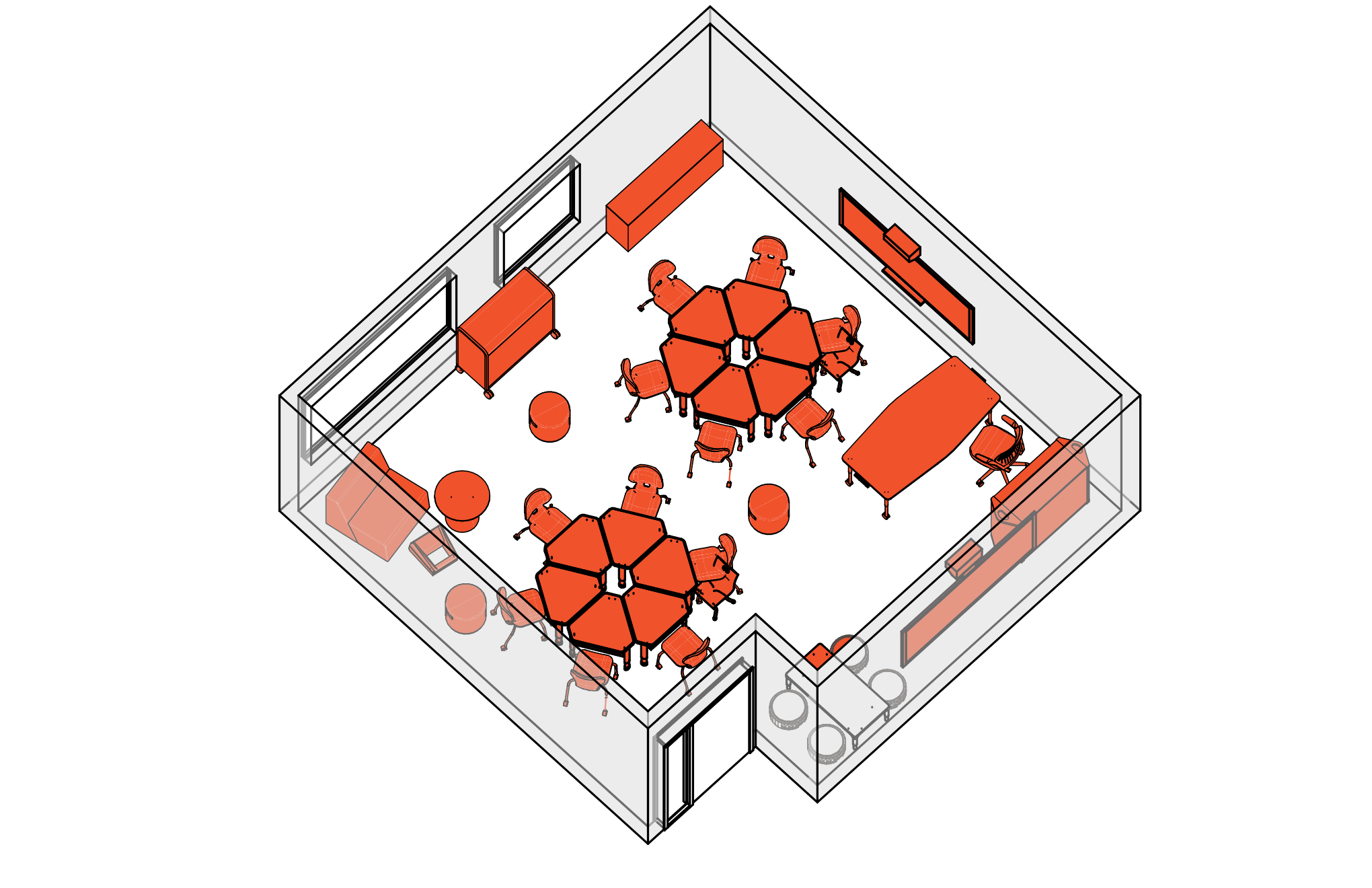 Sample layout from Dexter Consolidated School